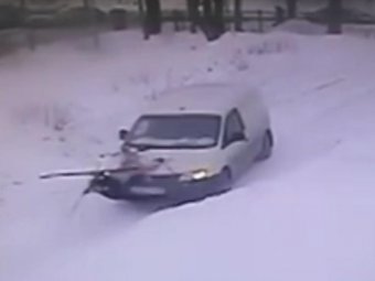 Стоп-кадр из видео (группа «Полиция Северодвинска» в «ВК»).